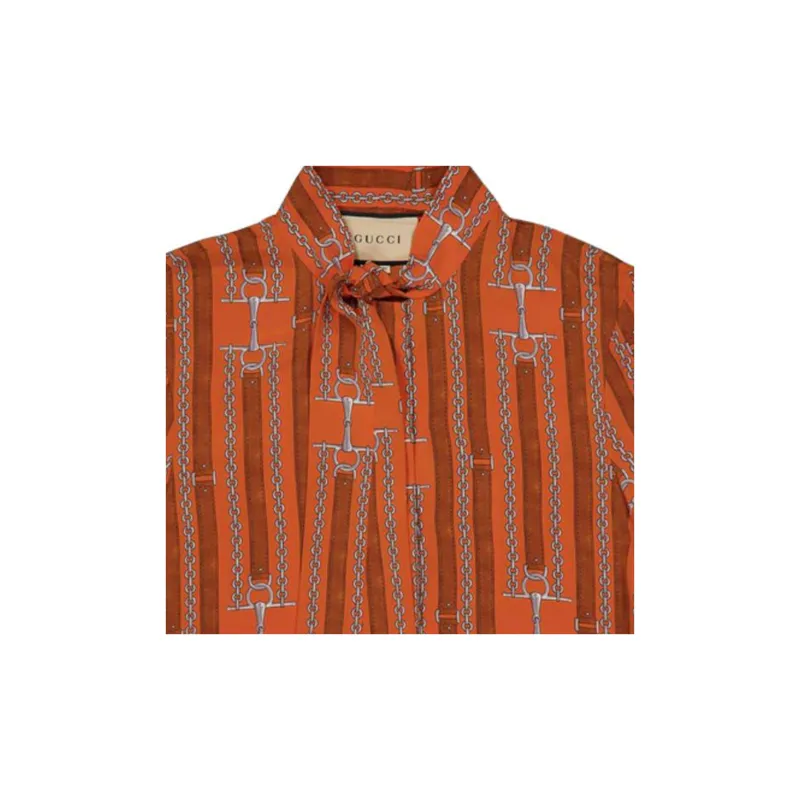 GUCCI Graphic-print Midi Dress-5