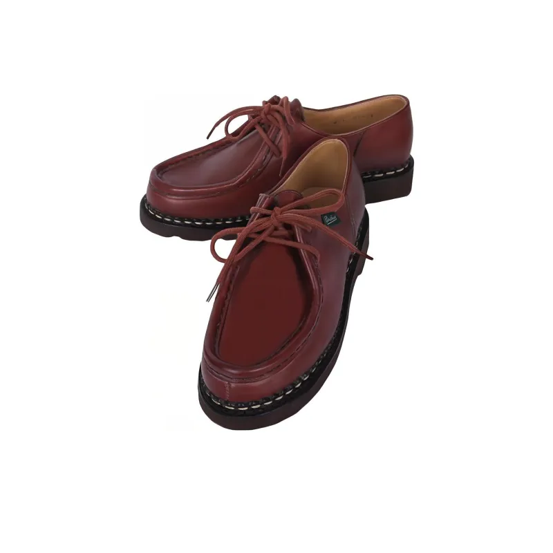 Paraboot Casual Single Shoes 3cm Women's Brown-2