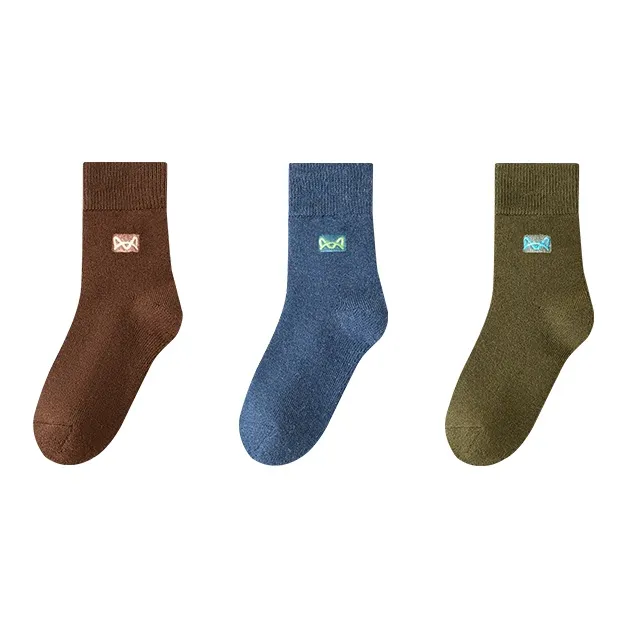 MIIOW Mid Calf Socks Men's Combo Set-5