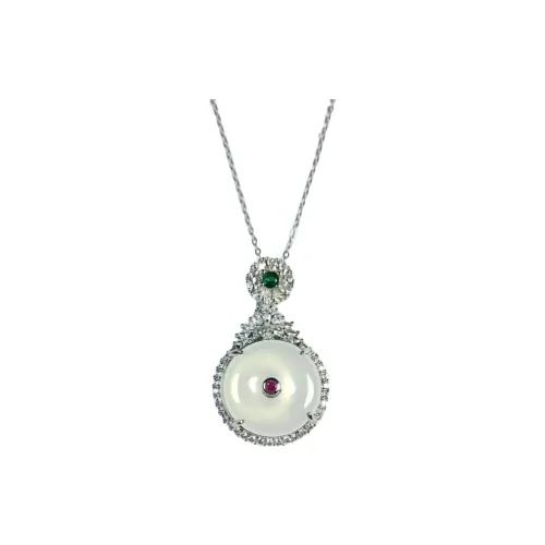 JUNWEN Chalcedony Necklaces Women's