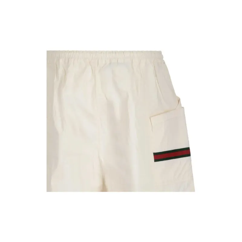 GUCCI Swimming Shorts Men White-3
