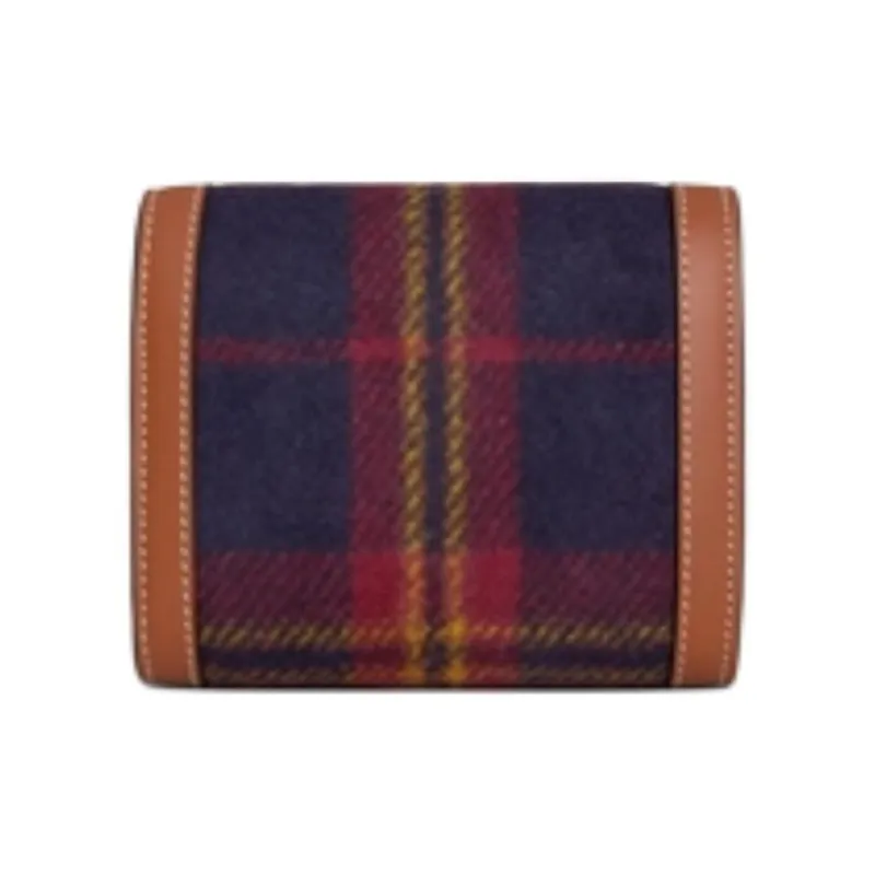 CELINE Calfskin Wallet Small Size Women's Multicolor-2