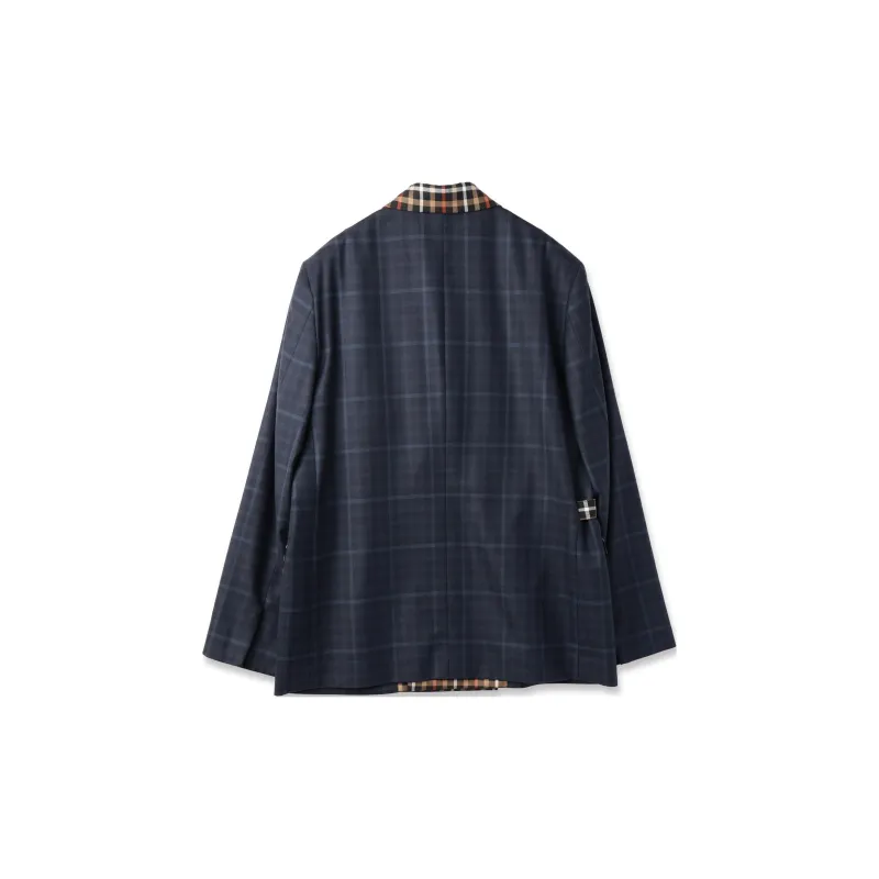 CULLNI x DAKS LONDON FW24 Jackets Coats Unisex Marine Blue-1