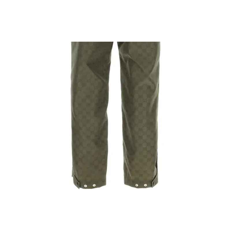 GUCCI Gg Monogram Drawstring Pants-5