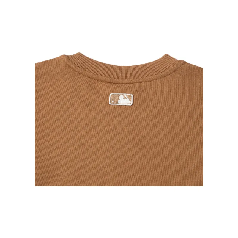 MLB Boston Red Sox Sweatshirt Unisex Dark Beige-3