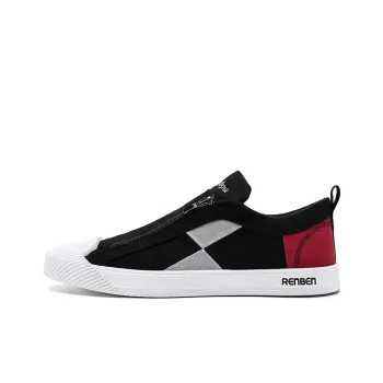 RENBEN Breathable Lightweight Low Top Canvas Shoes Men's