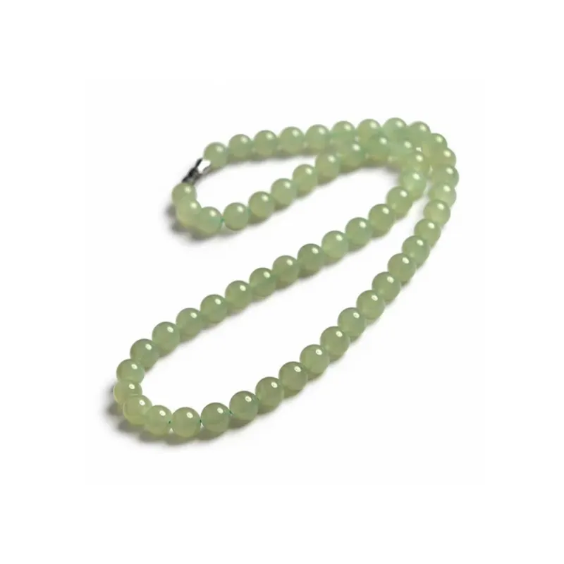 Zhen Yu Zhen Pin Hetian Jade Necklaces Green Jade Unisex-4