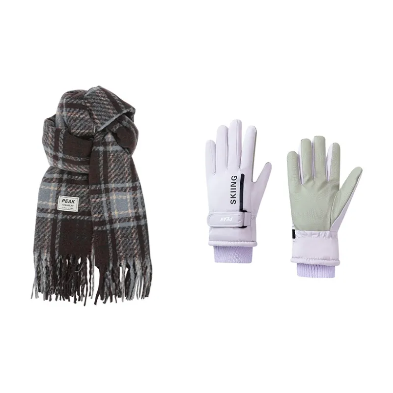 PEAK Knit Scarves Unisex-2
