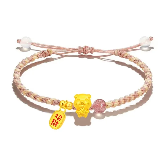 LIU GUI FU JEWELRY Gold Bracelet Unisex-12