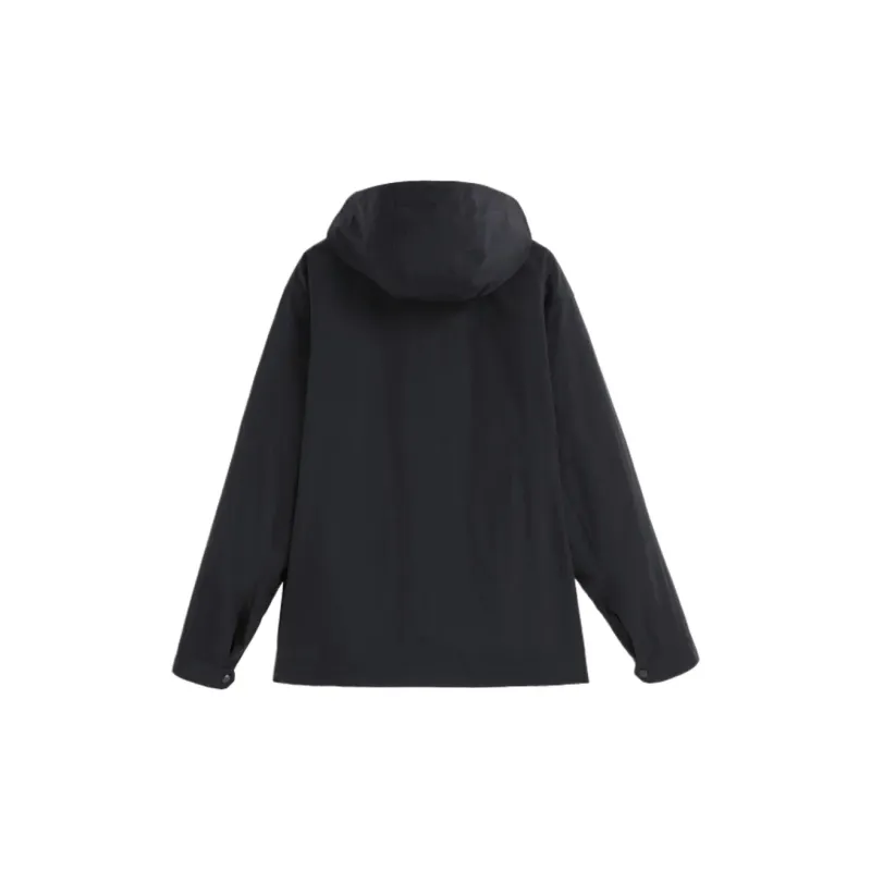GAP Puffer Jackets Men Black+Necklace-2