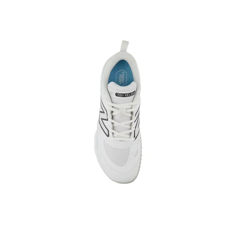 New Balance Fresh Foam Velo V4 Turf Trainer White Black Women's-3