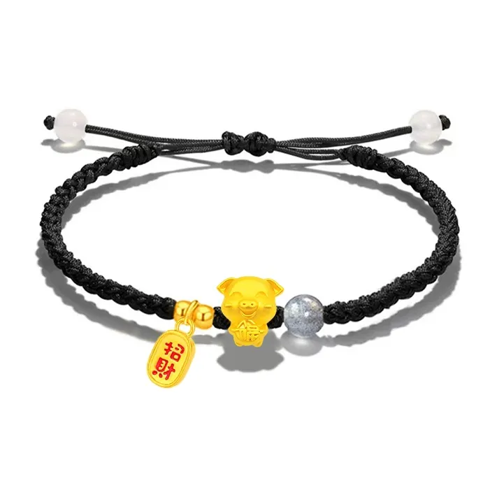 LIU GUI FU JEWELRY Gold Bracelet Unisex-25