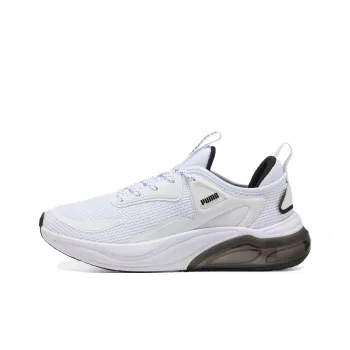 PUMA Cell Thrill Anti Slip Wear Resistant Low Top Running Shoes Men's White Black