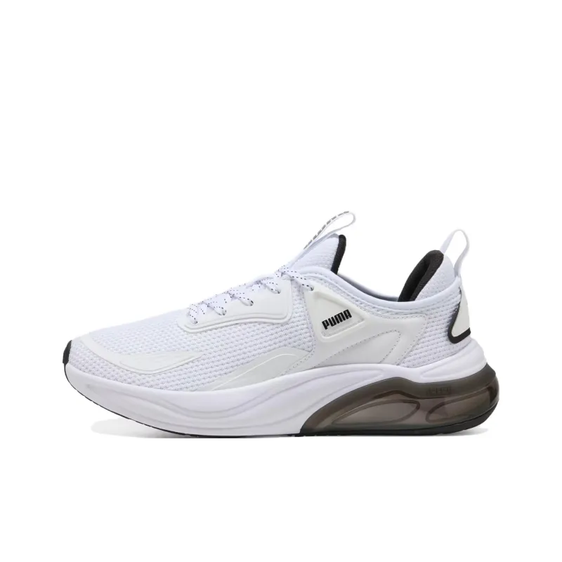 PUMA Cell Thrill Anti Slip Wear Resistant Low Top Running Shoes Men's White Black-0