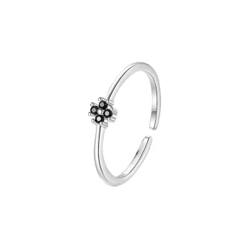 Floating Joy 925 Sterling Silver Zircon Rings Unisex