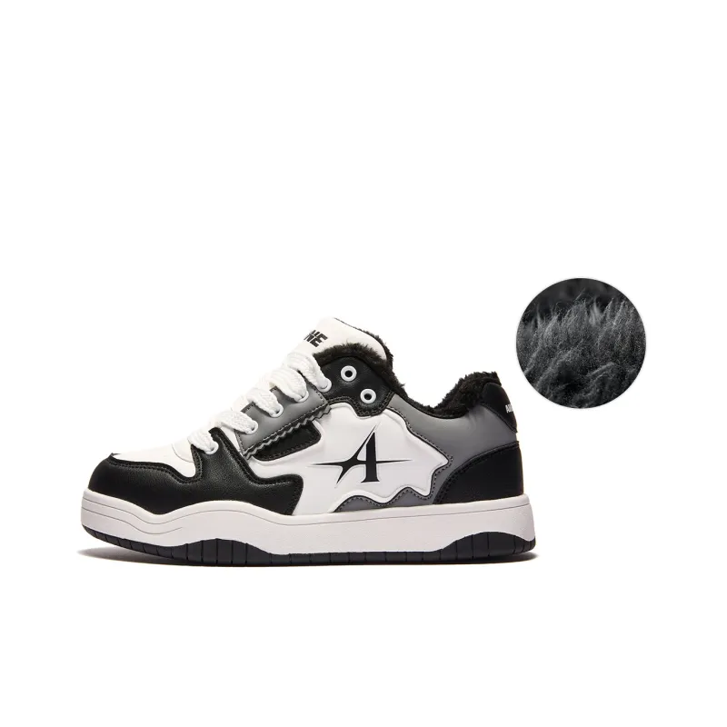 A1 Puffy Shoes Coverage Thermal Abrasion Resistant Breathable Low Top Skateboard Shoes Unisex-32
