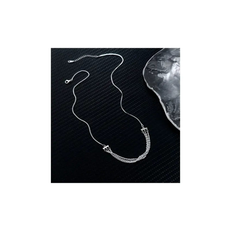 MONI JEWELLERY S925 Silver Necklaces Women's-2