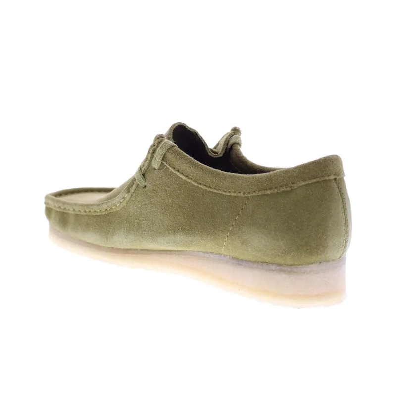 Clarks Wallabee Casual Shoes Men's Green-4
