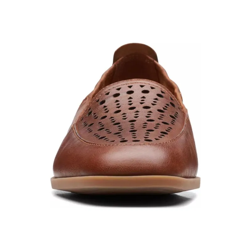 Clarks Loafers Women's Tan-3