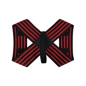 Patriot Indoor And Outdoor Shoulder Pads Protective Rehabilitation Black Red Unisex