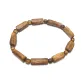 Vietnam Nha Trang Black Agarwood Freeform 7.4g Beaded Bracelet