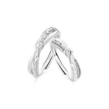 VIVIWELL S925 Silver Rings Unisex