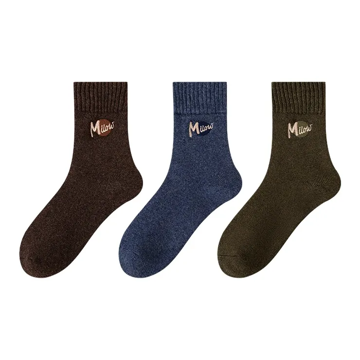 MIIOW Mid Calf Socks Unisex 3 Pack-42
