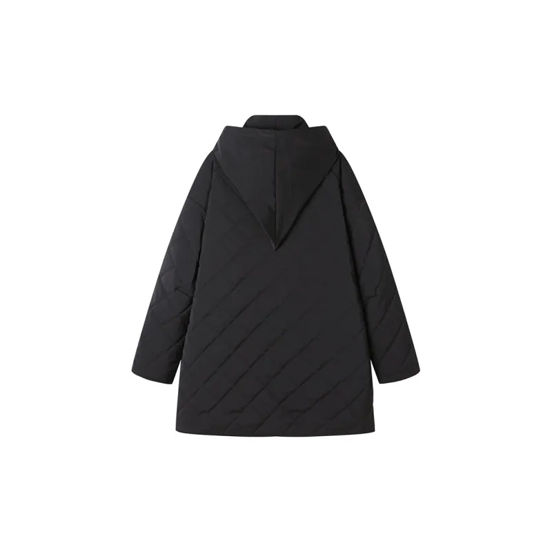 DANGEROUSPEOPLE Puffer Jacket Unisex Black-1