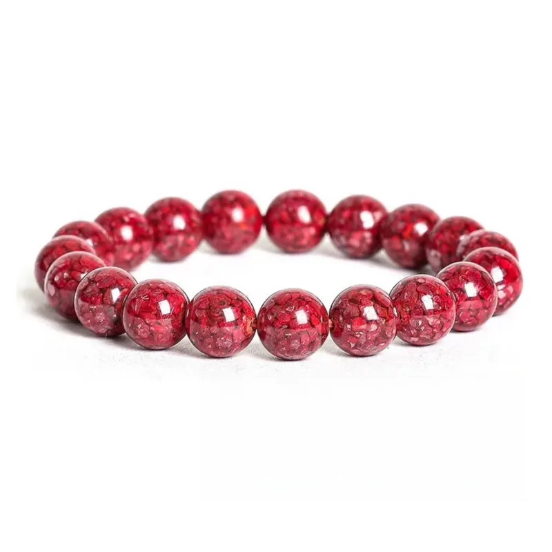 Harf Cinnabar Jade Bracelets Unisex-9