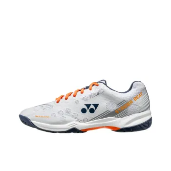 YONEX Power Cushion Anti Slip Wear Resistant Low Top Badminton Shoes Unisex White