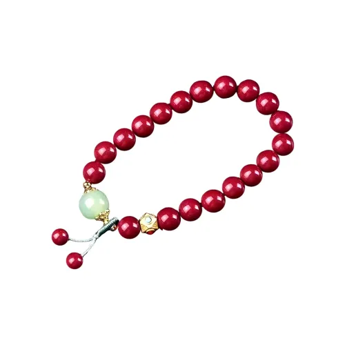 Stone On The Line Cinnabar Bracelets Women's