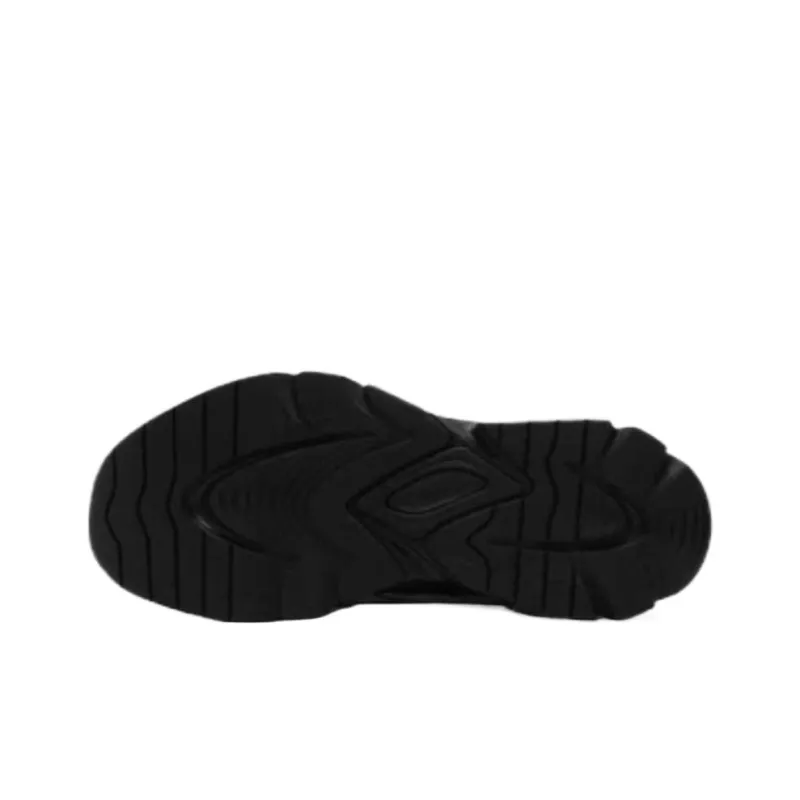 PUMA Slip Resistant Low Top Chunky Sneakers Women's Gray Silver Black-4
