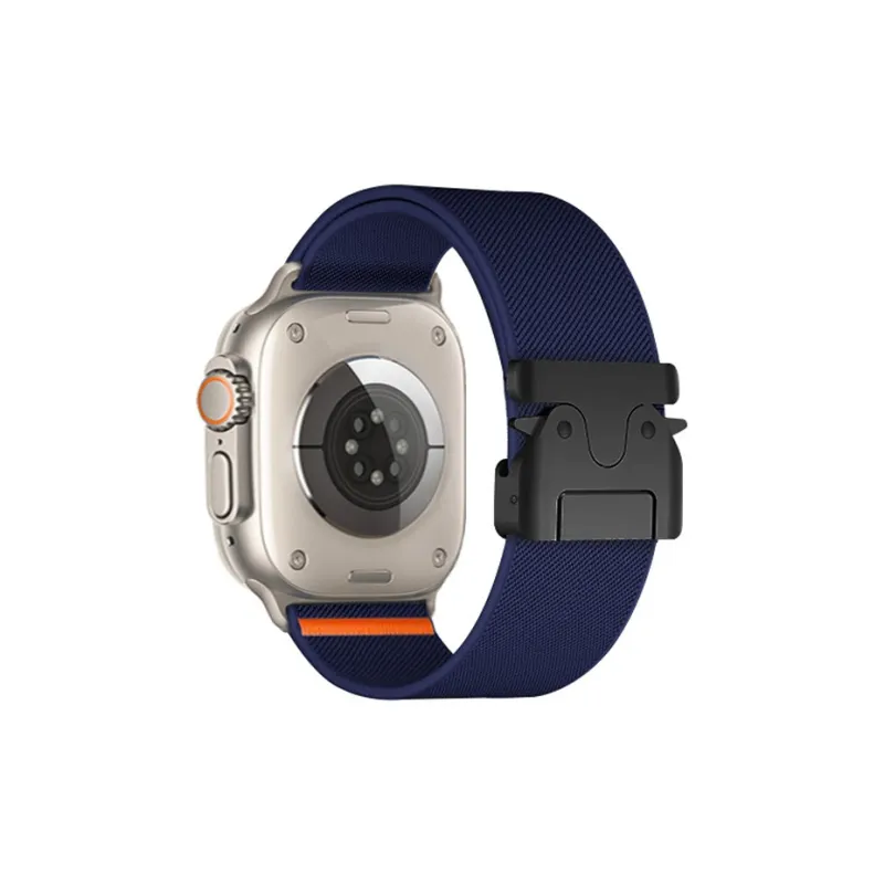 MSSM Apple Compatibility Watch Band Woven Material-11