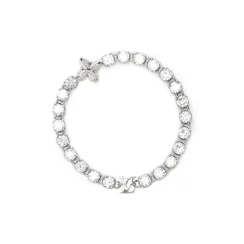 LOUIS VUITTON Metal Bracelets Men's Silver