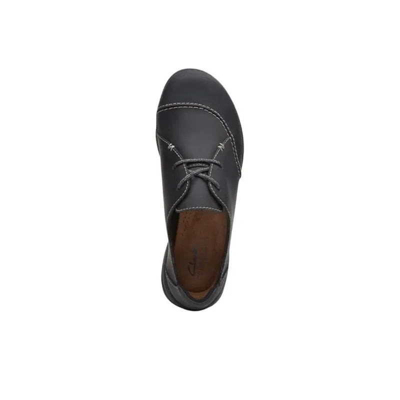 Clarks Roseville Rio Casual Single Shoes 3.2cm Women's Black-4