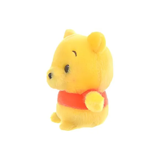 Disney Bean Eye Collection Winnie The Pooh Fluffy Yellow Dolls Plush Doll 11cm High-1