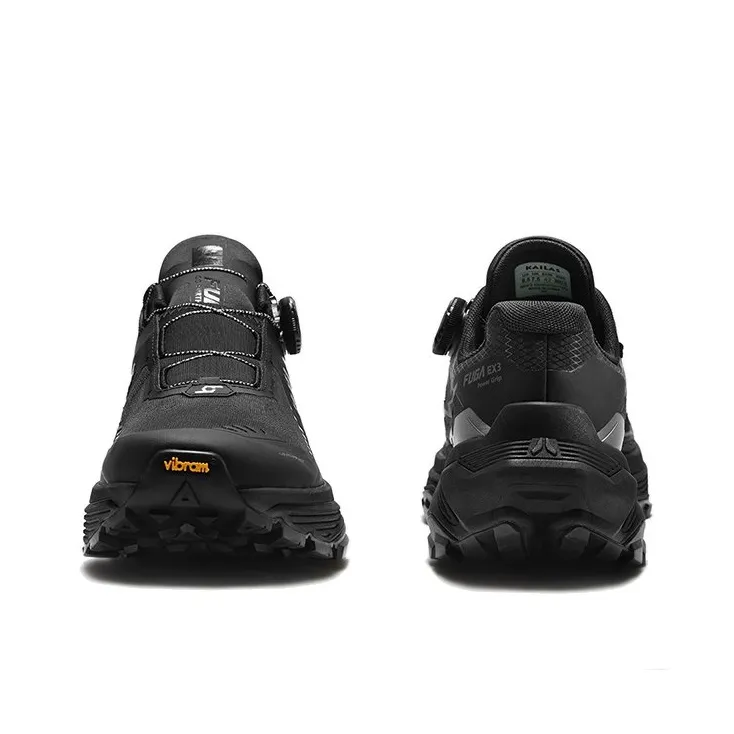 KAILAS FUGA EX3 BOA Running Shoes Men Low Top Ink Black-3