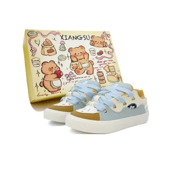 XIANGSU Niche Cute Style Anti Slip Wear Resistant Low Top Skateboard Shoes Women's