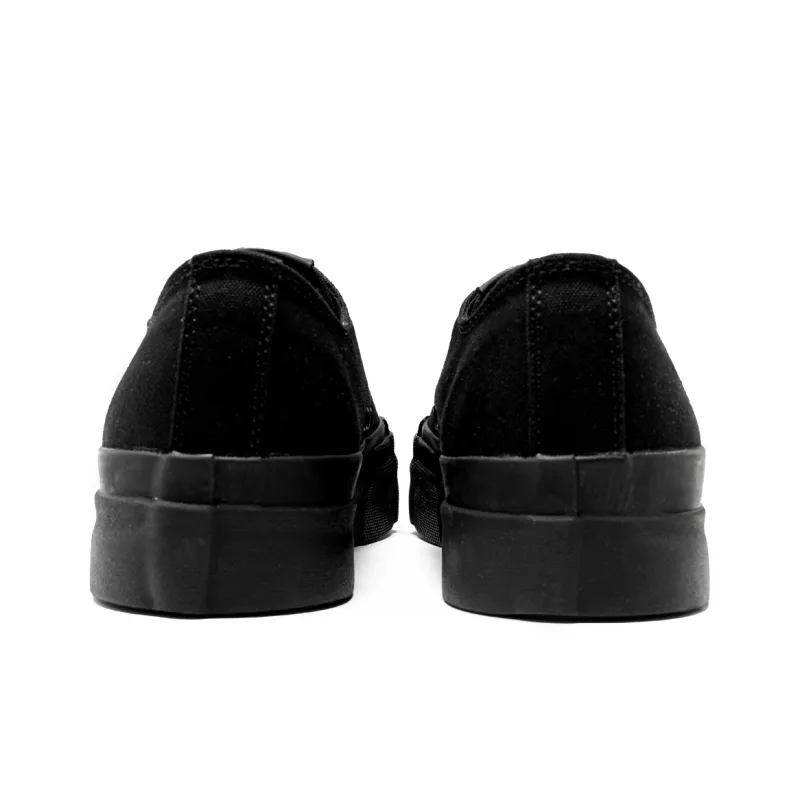 TC Tcmade 005 Low Top Canvas Shoes Unisex All Black-4