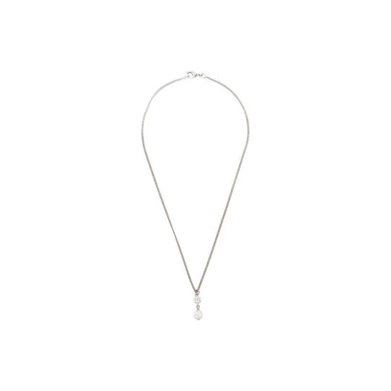 CHANEL 2000s Embellished Cc Necklace-1