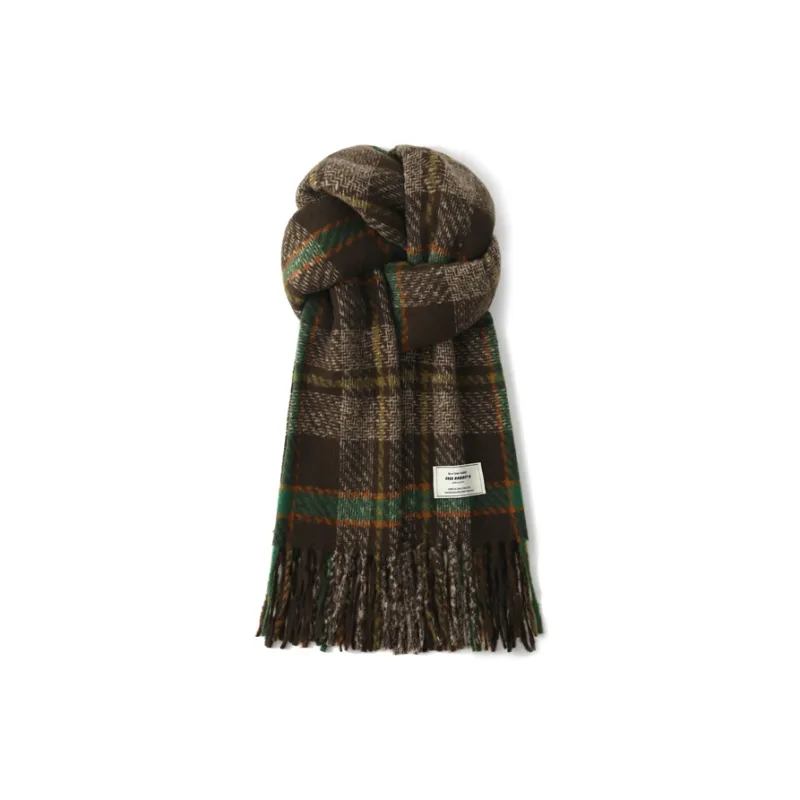 FREE RABBITⅡ Korean Style Fashion Mohair Warm Versatile Shawl Scarf Unisex-8