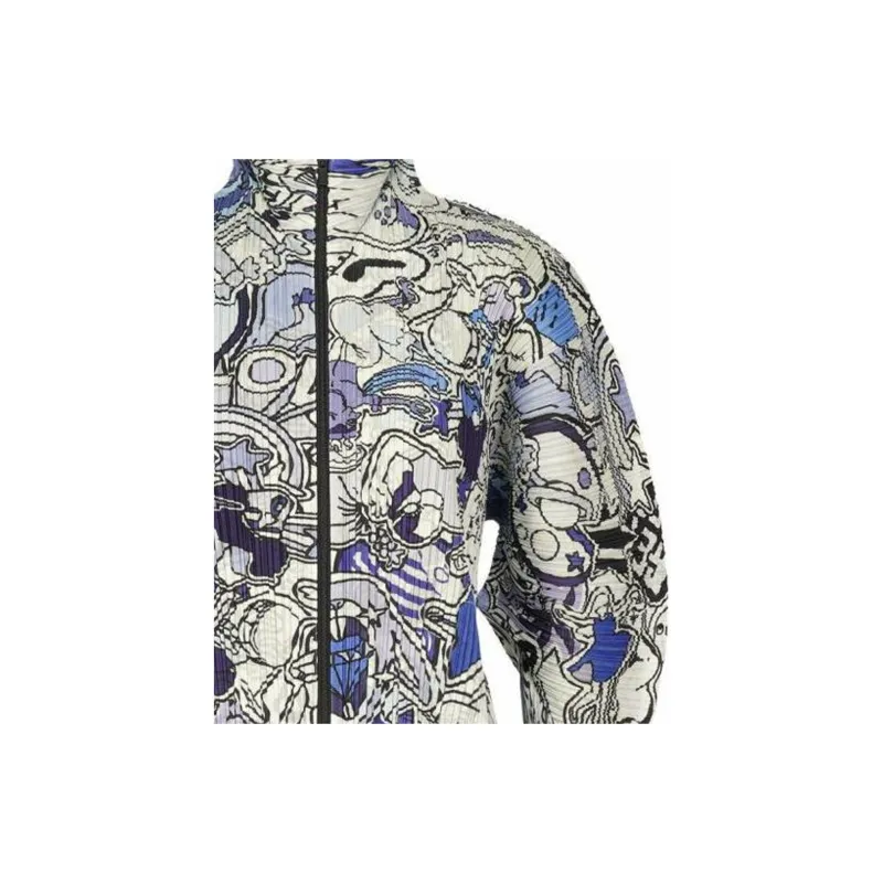 PLEATS PLEASE ISSEY MIYAKE Jackets Women's Blue-3