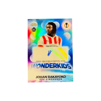Topps Bakayoko Rising Stars RC Signature PSV Team Standard Condition Player Card Sports Cards 1 Pc