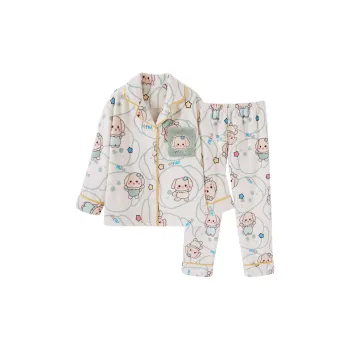Maultiay Pajama Set Women's Apricot