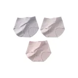 F Set-High-Waist Floral-Purple+Pink+Blue (3 Pack)