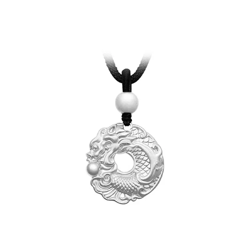 FUSSEM 925 Sterling Silver Necklaces Unisex-0