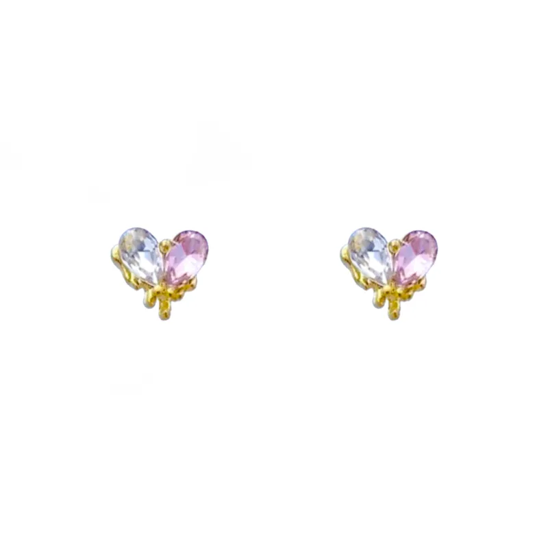 BLESSED BULLET S925 Sterling Silver Stud Stud Earrings Women's-0