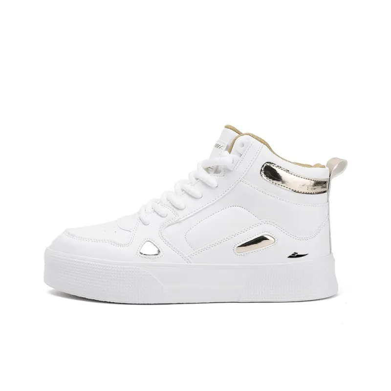 Kuding Non-slip Lightweight High-Top Skateboard Shoes Men's-3