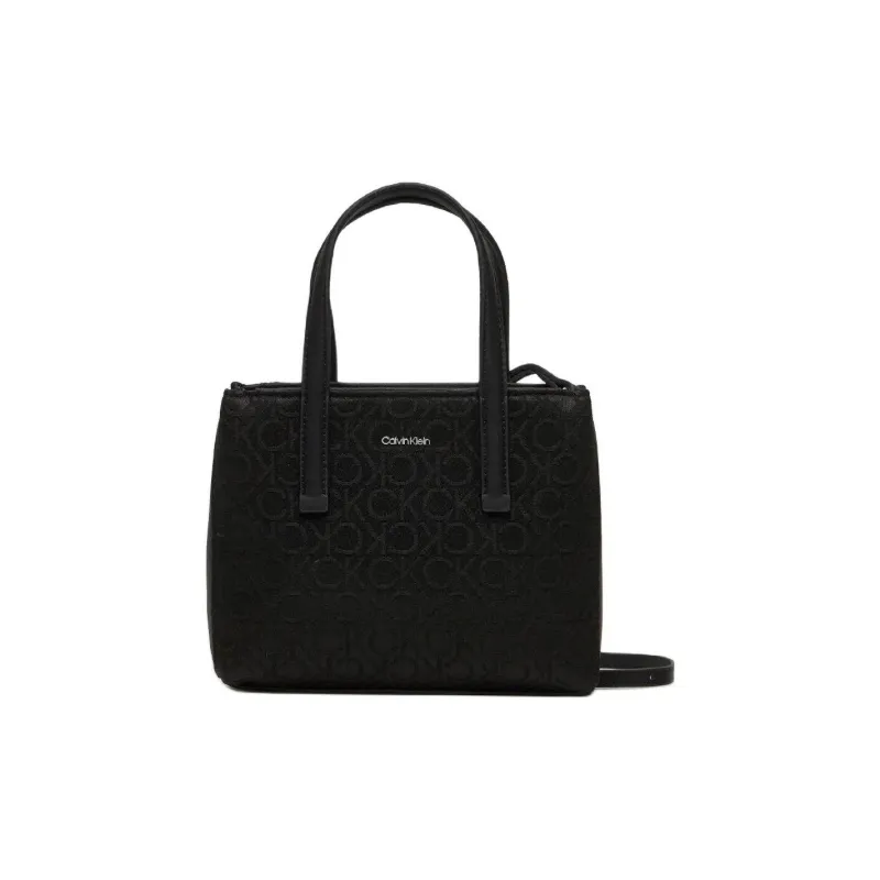 CALVIN KLEIN Polyester Shoulder Bag, Crossbody Bag, Handbag Women's Black-0