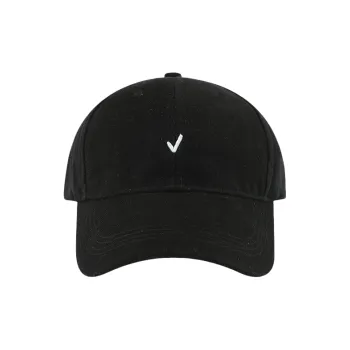 Moore Joan Cotton Baseball Caps Unisex Black